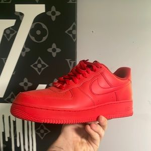 Red airforce 1s no box